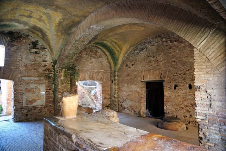 Ostia Antica, termas