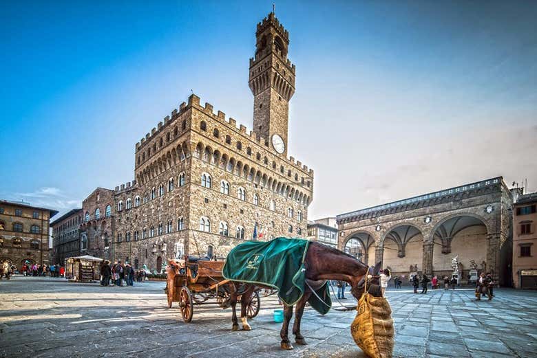 Palazzo Vecchio, na Piazza della Signoria