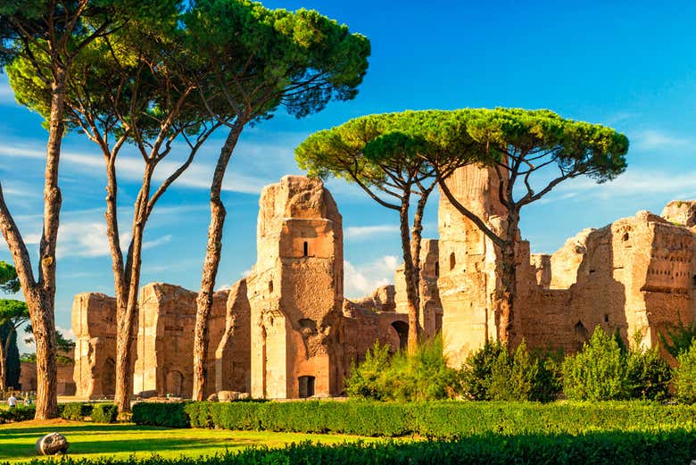 Visite guidée des thermes de Caracalla et du Circus Maximus, Rome