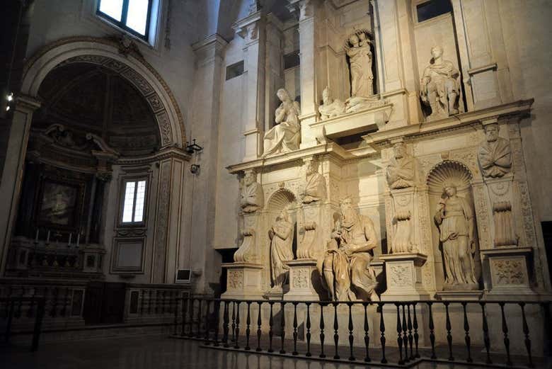 O Moisés, em São Pedro in Vincoli