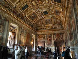Castillo Sant'Angelo, sala decorada