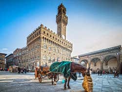Palazzo Vecchio, na Piazza della Signoria