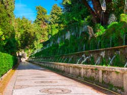 Fontes dos jardins da Villa d' Este