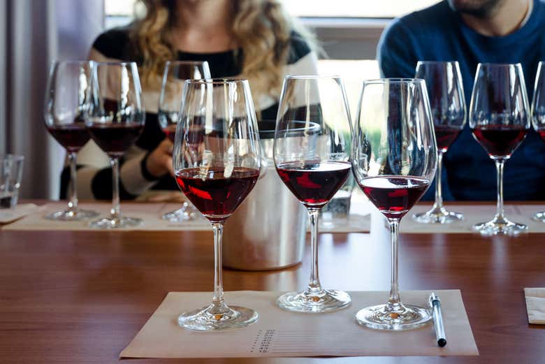 Degustazione di vini nazionali