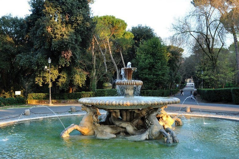 Villa De Borghese In Rome