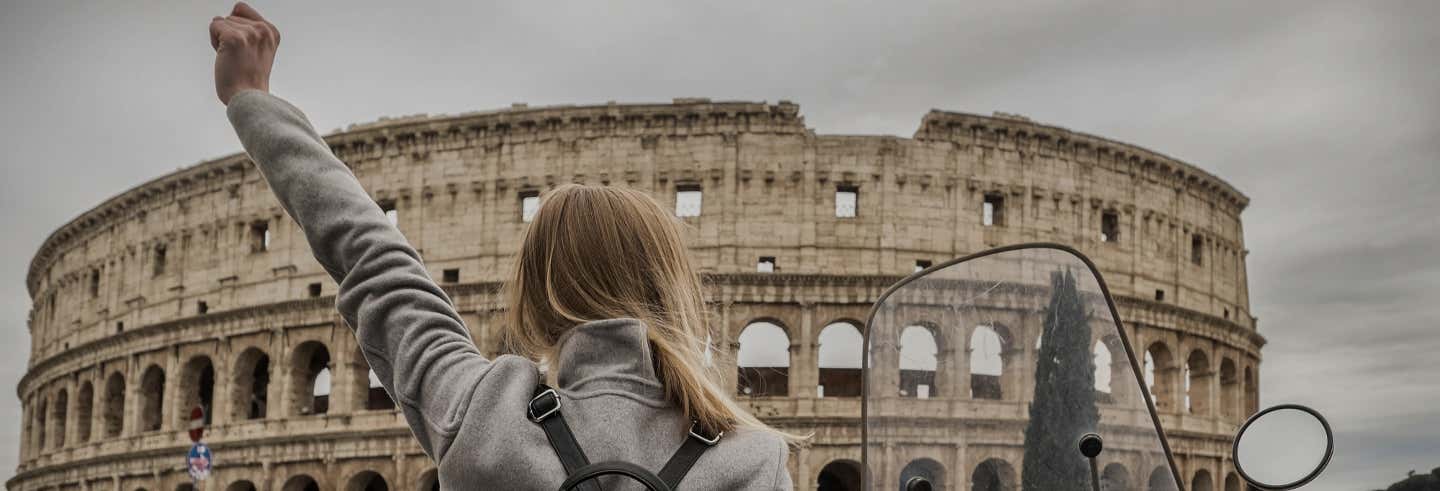 Tour en moto por Roma