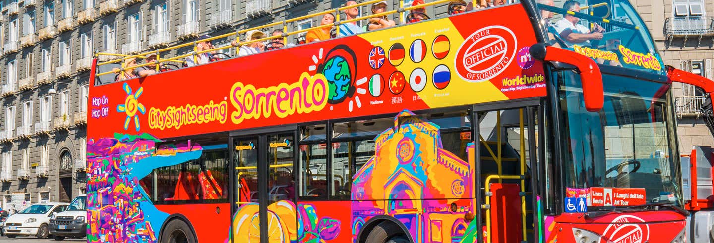 Autobús turístico de Sorrento y alrededores