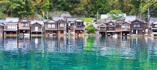 Amanohashidate, Miyama y casas flotantes de Ine