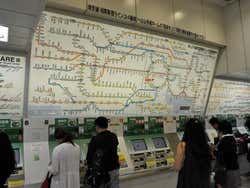 Tokyo metro map