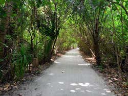 Recorriendo una de las islas