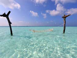 Gili Lankanfushi, rede em meio ao oceano