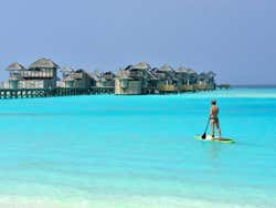 Stand Up Paddle nas Maldivas