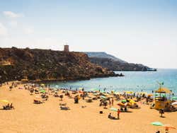 Plage de sable à Golden Bay