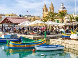 El puerto de Marsaxlokk