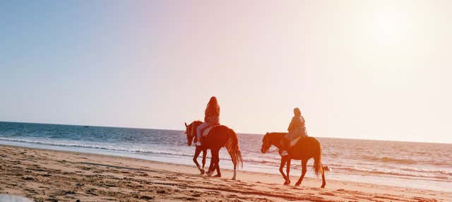 Passeio a cavalo pela costa de Agadir