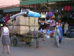 Stands in Marrakech