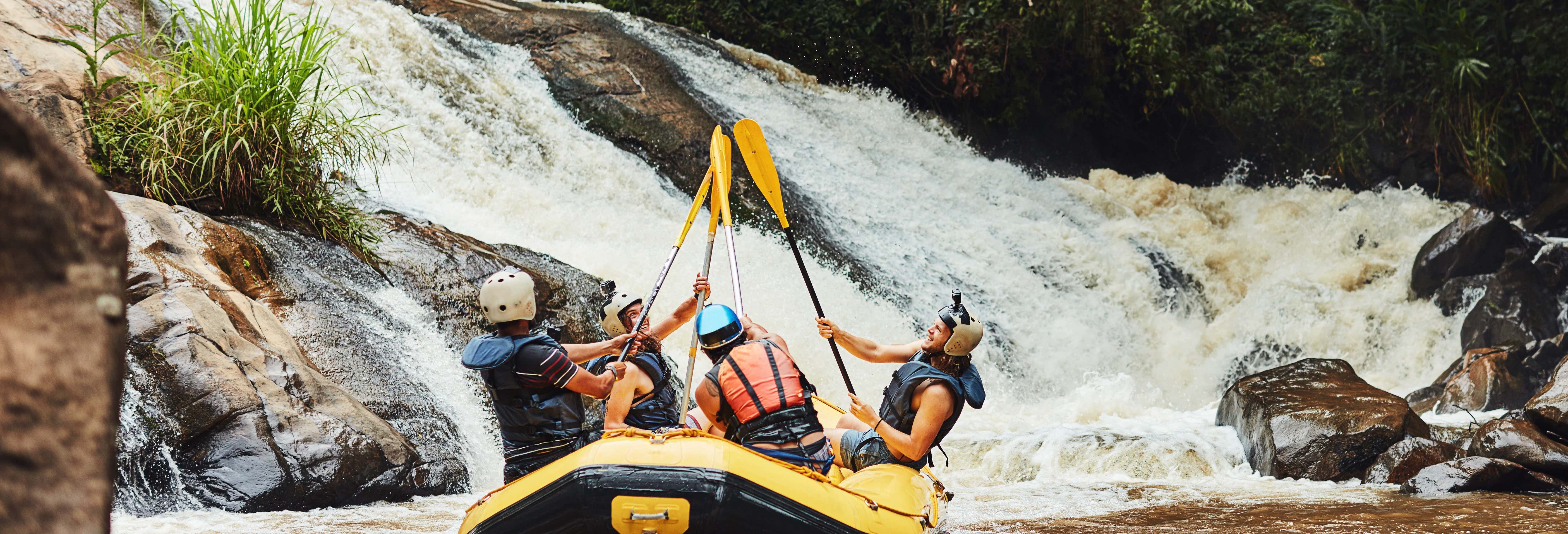 Rafting sul fiume Pescados