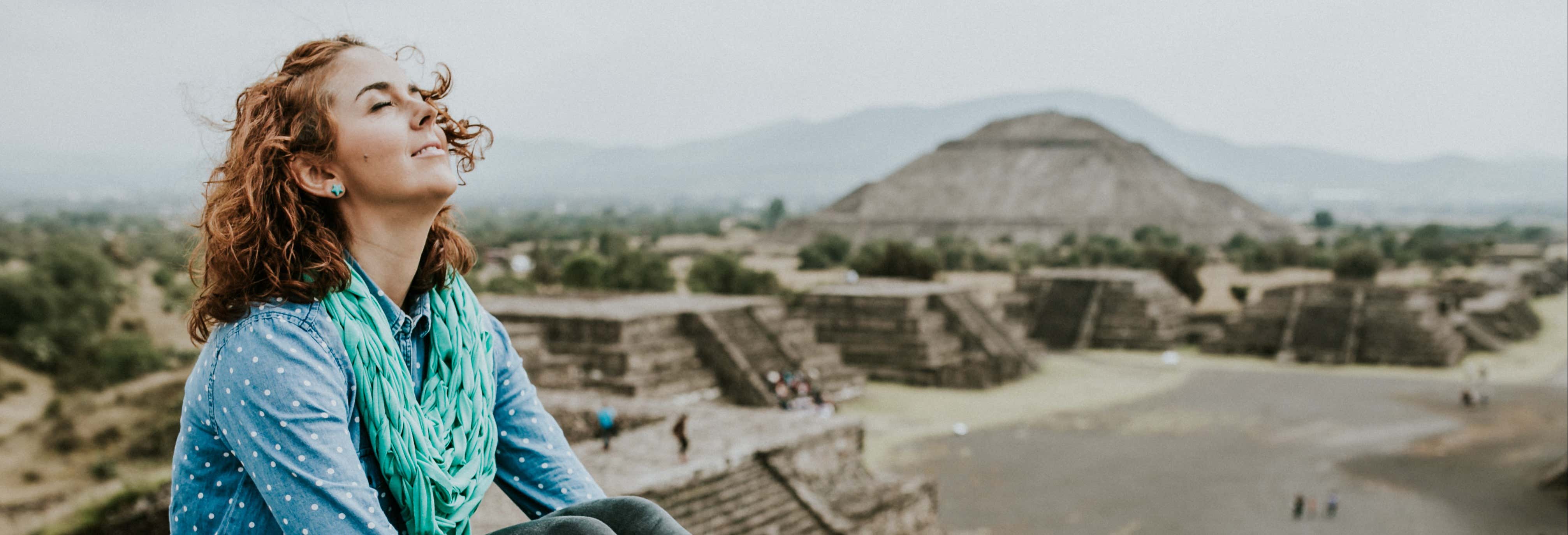 Excursión a Teotihuacán al atardecer con cena