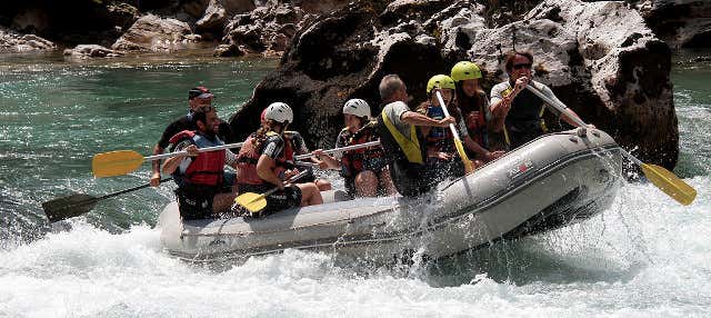 Rafting en el río Tara