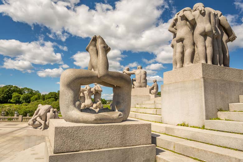 Tour por el Parque Vigeland al atardecer, Oslo