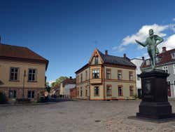 La plaza principal de Fredrikstad