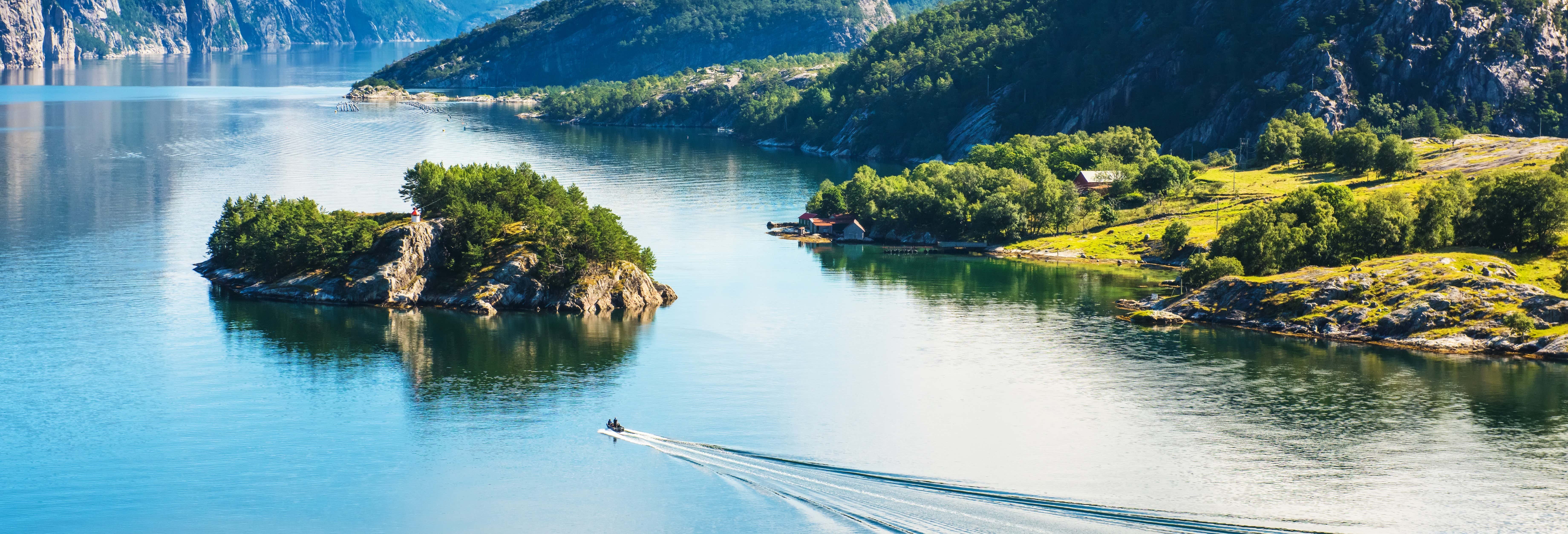 Paseo en barco por Lysefjord para cruceros