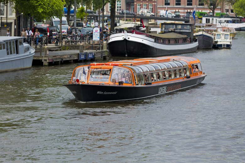 Boat tour in Amsterdam
