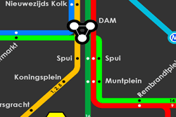 Mappa dei tram