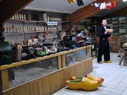 Fabrica de tamancos em Volendam