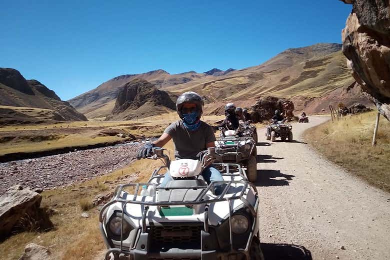 mountain quad bike