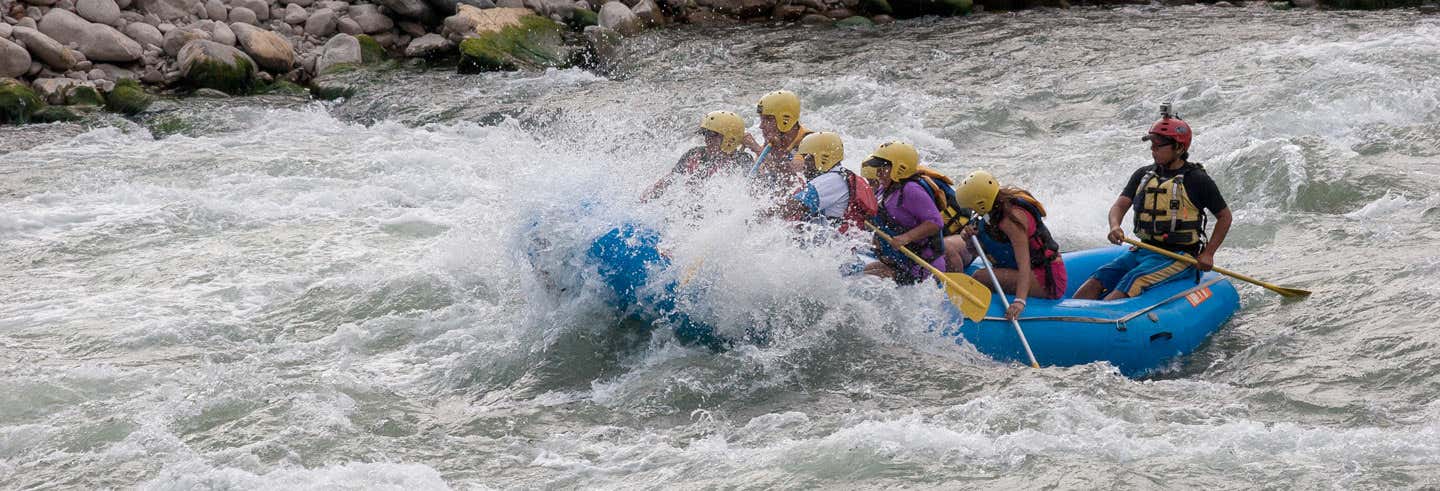 Rafting en Chuquicahuana y tirolina sobre el Valle del Sur