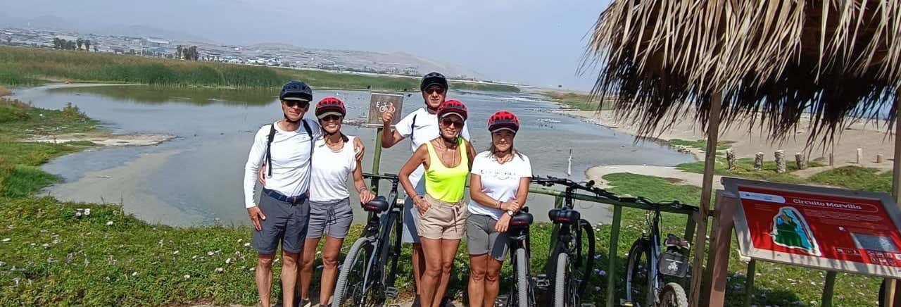 Balade à vélo dans Miraflores + Lieu de la Mémoire