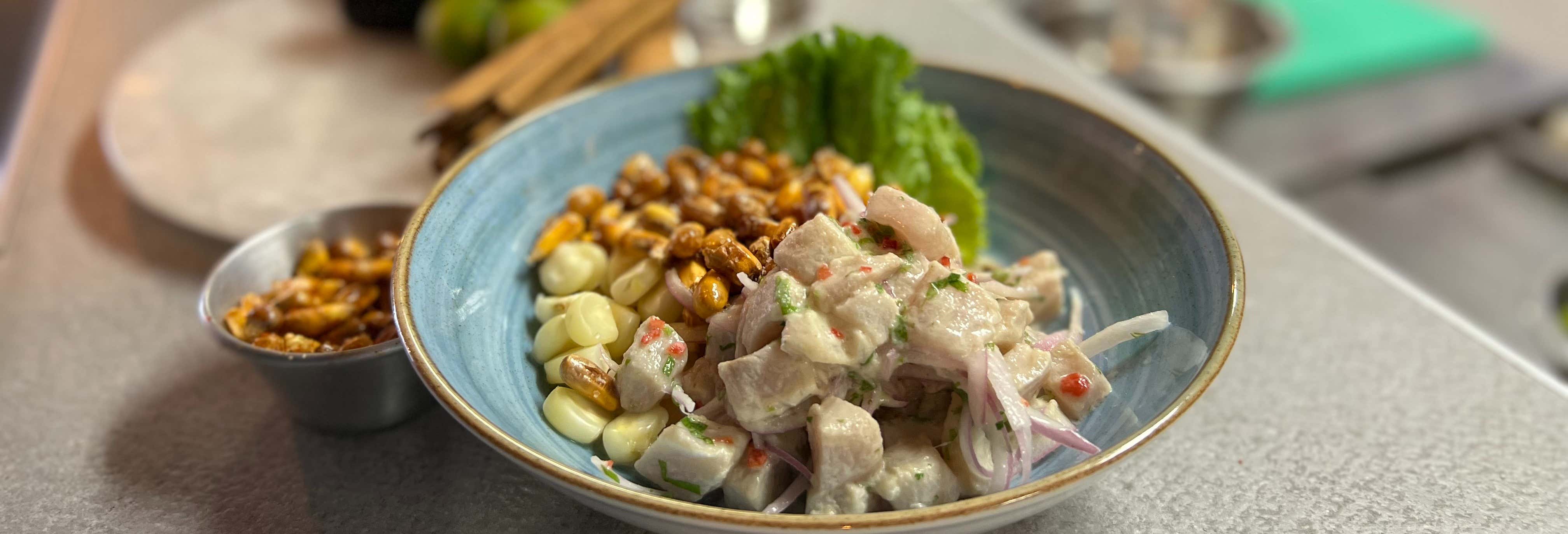 Tour gastronómico y taller de cocina peruana