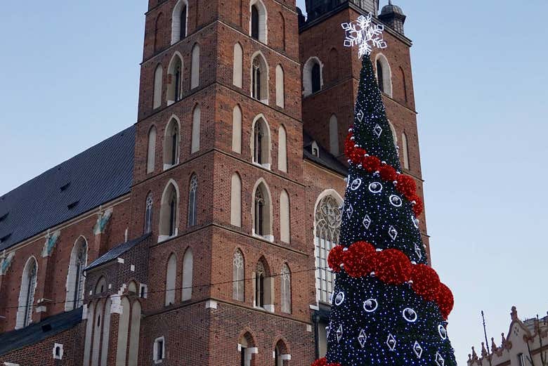 Desfrutando do Natal em Cracóvia