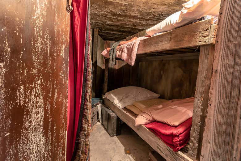 Camas na fábrica de Oskar Schindler