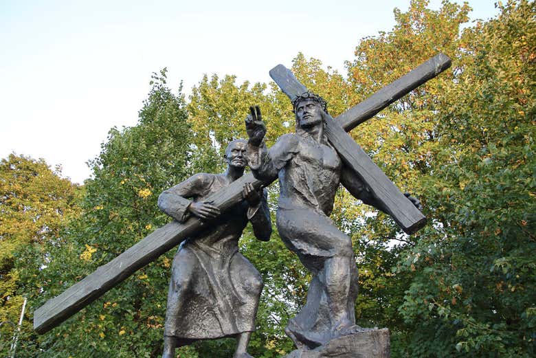 A estátua do Santuário