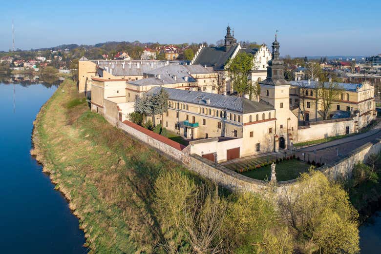 Vista da igreja de Salwator