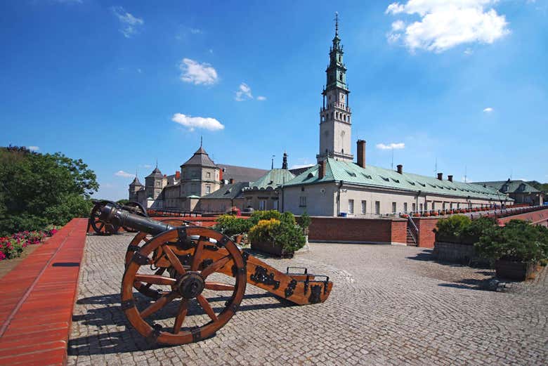 No Mosteiro de Częstochowa