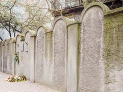 Restos do muro do gueto de Cracóvia