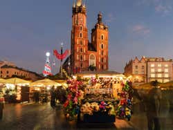 Decoração de Natal na Praça do Mercado 