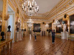 Interior del castillo