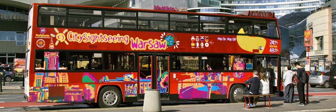 Bus touristique de Varsovie