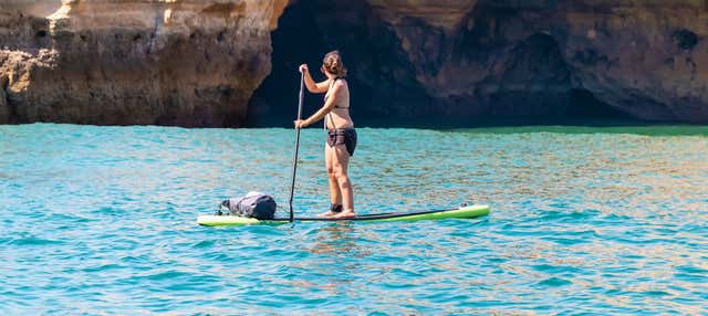 Tour en paddle surf por las cuevas del Algarve