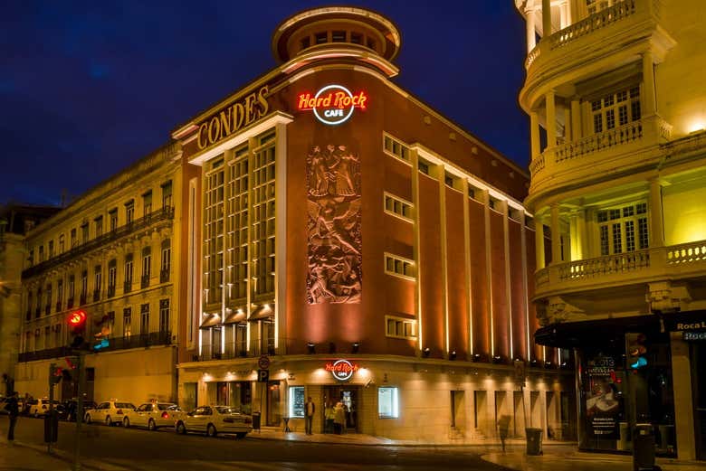 Lunch or Dinner in the Hard Rock Café Lisbon