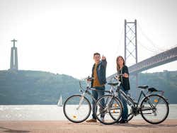 Lisboa en bicicleta, Puente 25 de Abril