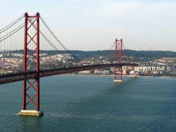Vistas de Lisboa desde el Cristo Rey