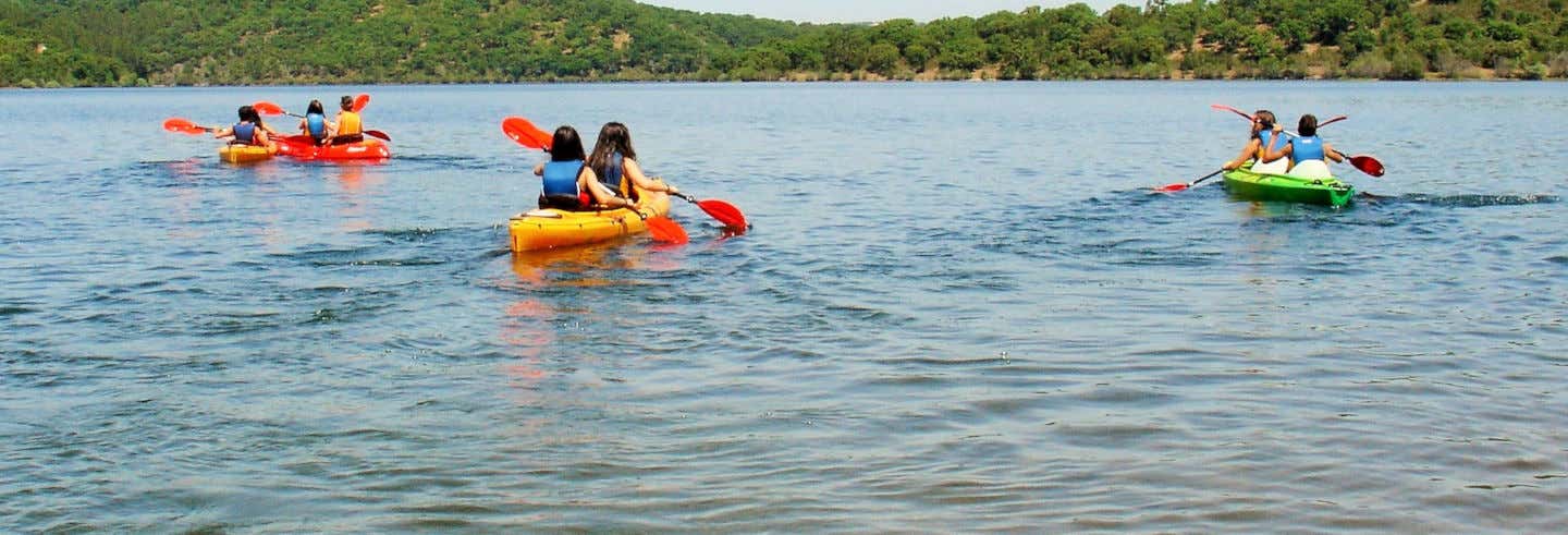Tour en kayak por la Albufera del Azibo