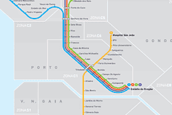 mapa do metro do porto zonas Porto Metro   Lines, map, operating hours and tickets