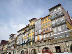 Casas en el barrio de Ribeira