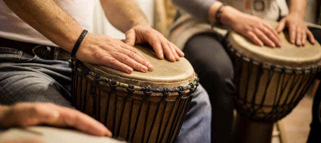 Oficina de percussão afro-caribenha
